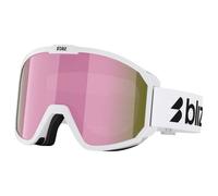 Bliz - Rave Cat. 3 VLT 14% - Masque de ski - matt white w black logo