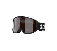 Bliz - Spark Cat 2 - Masque ski Black / White Logo - Orange W Silver Mirror Cat 2