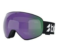 Bliz Unisex Floz Skibrille, matte black-brown w purple mul, OneSize