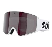 Bliz Unisex G001 Skibrille, matte white-pink w silver mirr, OneSize
