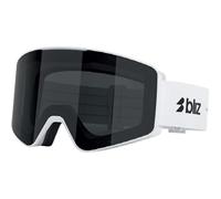 Bliz Unisex G001 Skibrille, matte white-smoke, OneSize