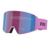 Bliz Unisex G001s Skibrille, matte pink-n_o_n violet - blue, OneSize