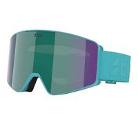 Bliz Unisex G001s Skibrille, matte turquoise-brown w green, OneSize