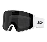 Bliz Unisex G001s Skibrille, matte white-smoke, OneSize