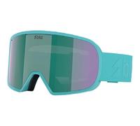 Bliz Unisex G002 Skibrille, matte turquoise-brown w green, OneSize