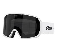 Bliz Unisex G002 Skibrille, matte white-smoke, OneSize