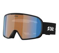 Bliz Unisex G002s Skibrille, matte black-n_o_n orange - blu, OneSize
