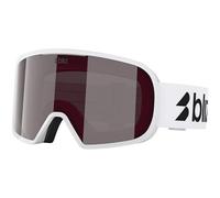 Bliz Unisex G002s Skibrille, matte white-pink w silver mirr, OneSize