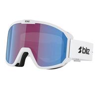 Bliz - Rave Cat 2 - Masque ski Matte White - Nordic Light Begonia - Violet W Blue Multi Cat 2