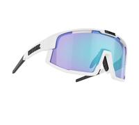Bliz - Vision - Lunettes de soleil Matt White - Smoke W Blue Multi Cat 3