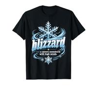 Blizzard Définition de tempête de Neige violente T-Shirt Graphique avec Valeur