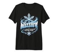 Blizzard Définition de tempête de Neige violente T-Shirt Haut de Gamme