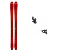 Blizzard - Fixation de freerando - Pack Zero G 96 2026 - Rouge Rouge 178 cm,164 cm,171 cm,185 cm