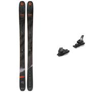 Blizzard - Fixations de ski de randonnée - Pack Rustler 10 2025 en Aluminium - Noir Noir 174 cm,180 cm,186 cm,192 cm