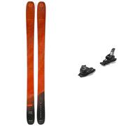 Blizzard - Fixations de ski de randonnée - Pack Rustler 9 2025 en Aluminium - Orange Orange 174 cm