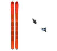 Blizzard - Fixations de ski de randonnée - Pack Zero G 095 Orange 2025 en Aluminium Orange 157 cm