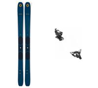 Blizzard - Fixations de ski freerando - Pack Zero G 105 2026 - Bleu Bleu 180 cm,172 cm,188 cm