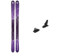 Blizzard - Fixations de ski Freeride/Freestyle - Pack Anomaly 102 2025 - Violet Violet 188 cm,192 cm