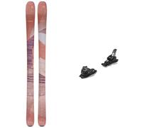 Blizzard - Fixations de ski freeride/freestyle - Pack Black Pearl 94 2026 - Rose Rose 158 cm,164 cm,170 cm,176 cm