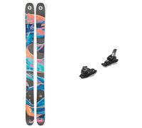 Blizzard - Fixations de ski freeride/freestyle - Pack Rustler 11 2026 - Bleu Bleu 174 cm,180 cm,186 cm,168 cm