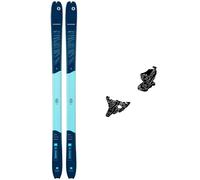 Blizzard - Pack Ski de randonnée Zero G 88 W - 157 + Speed Turn Blue - Ski de randonnée