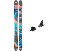 Blizzard - Pack Ski Rustler 11 - 180 + Attack Lyt 11 Gw Br.130 Solid Black - Ski