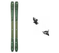 Blizzard - Packs skis de randonnée - Skis de randonnée - Pack Zero G 096 W 2026 pour Femme en Bois - Vert Vert 164 cm,171 cm,178 cm