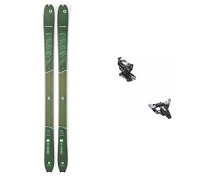 Blizzard - Packs skis de randonnée - Skis de randonnée - Pack Zero G 096 W 2026 pour Femme en Bois - Vert Vert 164 cm,171 cm,178 cm