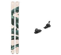 Blizzard - Packs (skis + fix) - Skis freeride - Pack Rustler 9 2027 en Bois - Vert Vert 162 cm,168 cm,174 cm,180 cm,186 cm