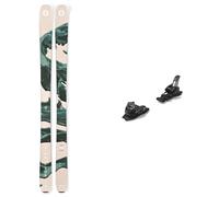 Blizzard - Packs (skis + fix) - Skis freeride - Pack Rustler 9 2027 pour Homme en Bois - Vert Vert 168 cm,174 cm,180 cm,186 cm,162 cm