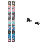 Blizzard - Packs (skis + fix) - Skis freeride - Pack Rustler Team 2027 - Bleu Bleu 140 cm,156 cm