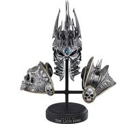 Blizzard WORLD OF WARCRAFT - Réplique de la statue du Casque et de l'Armure du roi-liche