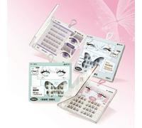 BLJ - Comic Eyes Glue-free False Eyelashes Butterfly Series - 5 Types #HD02 Wild Punk - 80 Clusters