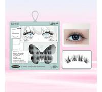 BLJ - Comic Eyes Glue-free False Eyelashes - HD02 #HD02 Wild Punk - 32 Clusters