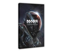 BLJKHTGG Mass Effect Andromeda Poster sur toile pour elle et lui Décoration de chambre à coucher 60 x 90 cm