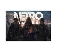 BLJKHTGG Metro Exodus Poster de jeu vidéo Cadeau pour joueurs Impression sur toile 40 x 60 cm