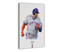 BLJKHTGG Poster Juan Soto sur toile pour décoration de chambre à coucher, cadeau 40 x 60 cm