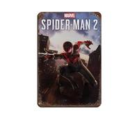 BLJKHTGG Poster Spiderman 2 (2) - Affiche rétro en métal - Décoration murale - 20 x 30 cm