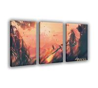 BLJKHTGG Poster sur toile The Legend of Zelda Breath of The Wild - Décoration de chambre à coucher - 20 x 30 cm