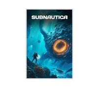 BLJKHTGG Subnautica Poster sur toile pour elle et lui - Décoration de chambre à coucher - 40 x 60 cm