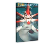 BLJKHTGG Subnautica Poster sur toile représentant un jeu vidéo - Décoration de chambre à coucher - Cadeau idéal - 30 x 45 cm