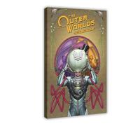 BLJKHTGG The Outer Worlds Poster sur toile pour elle et lui - Décoration de chambre à coucher - 30 x 45 cm