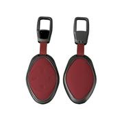 BLKCVDH Étui for e Voiture, Coque de Protection, Compatible avec Xiaopeng Xpeng P7 P7i P5 G3 G3i G9 G6, Cuir en Alliage de Zinc(Red a)