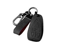 BLKCVDH Étui for e Voiture en Cuir suédé, Compatible avec Changan CS35 Plus CS55 Plus CS75 Eado UNI-T X5 X7 EV 2019 2020(B-Red)