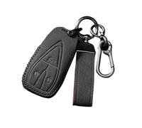 BLKCVDH Étui for e Voiture en Cuir suédé, Compatible avec Changan CS35 Plus CS55 Plus CS75 Eado UNI-T X5 X7 EV 2019 2020(A-Red)