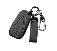 BLKCVDH Étui for e Voiture en Cuir suédé, Compatible avec Changan CS35 Plus CS55 Plus CS75 Eado UNI-T X5 X7 EV 2019 2020(A-Black)