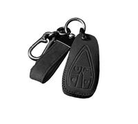 BLKCVDH Étui for e Voiture en Cuir suédé, Compatible avec Changan CS35 Plus CS55 Plus CS75 Eado UNI-T X5 X7 EV 2019 2020(B-Black)