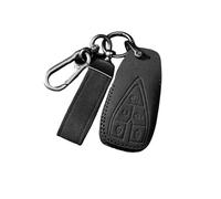 BLKCVDH Étui for e Voiture en Cuir suédé, Compatible avec Changan CS35 Plus CS55 Plus CS75 Eado UNI-T X5 X7 EV 2019 2020(C-Black)