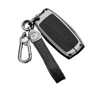 BLKCVDH Étui for clé Intelligente de Voiture Compatible avec Suzuki SX4 Swift 2007 2009, Compatible avec Grand Vitara Scorss XL-7, Coque de Protection en Alliage de Zinc for Porte-clés(C-Black Ring)