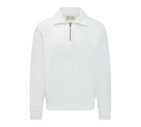 Bl'ker - Felpa Halfzip Rutgers - Homme - Sweatshirts et sweats à capuche - Blanc - Taille: M
